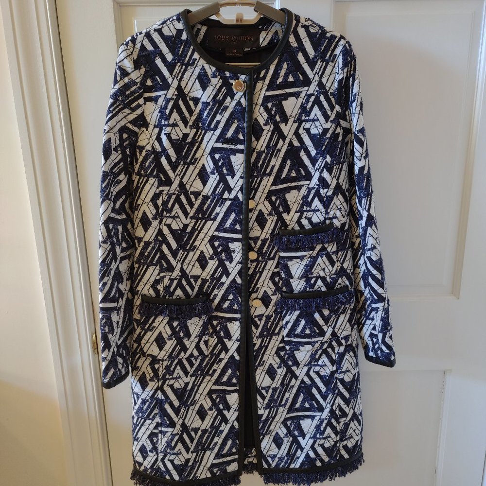 SOLD! Louis Vuitton Monogram Coat